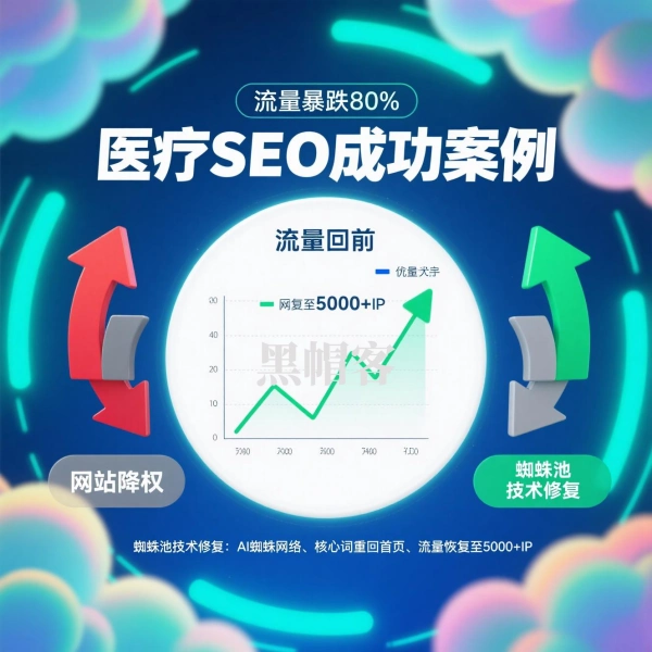 行业站群案例：从降权到恢复首页排名